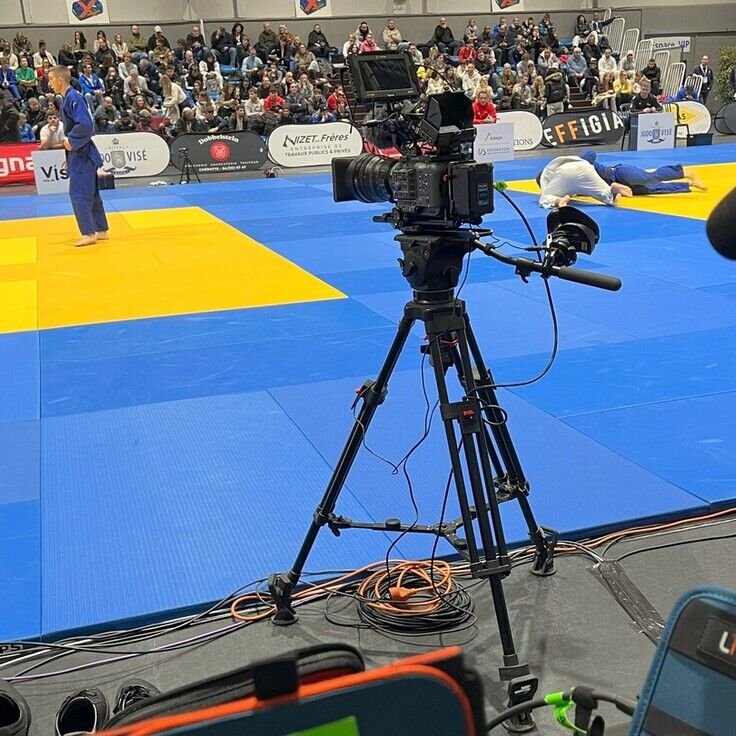A LiveU 5G proof of concept with Orange, Atmosfair, ID2Move and Dreamwall at a Belgian judo competition
